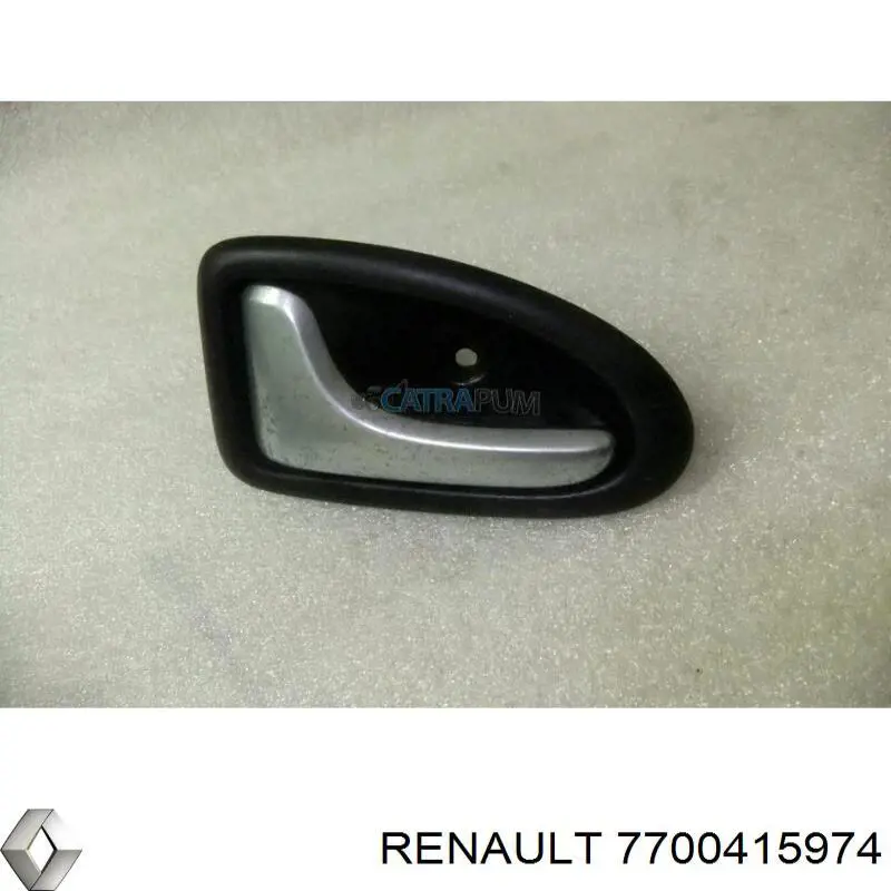 7700415974 RENAULT Manecilla de puerta, equipamiento habitáculo, izquierda delantera/trasera original y equivalente
