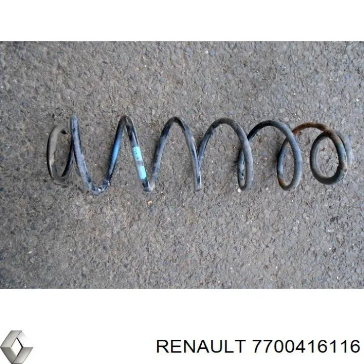 7700416116 Renault (RVI) пружина задняя