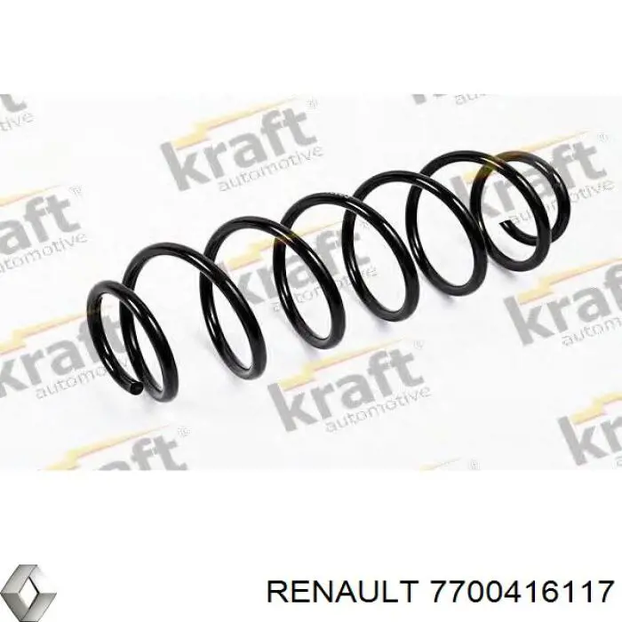 Пружина амортизатора Renault (RVI) 7700416117 цена, от 23.07 USD