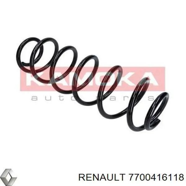 7700416118 Renault (RVI) пружина задняя