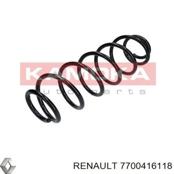 Купить 7700416118 Renault (RVI) Пружина подвески