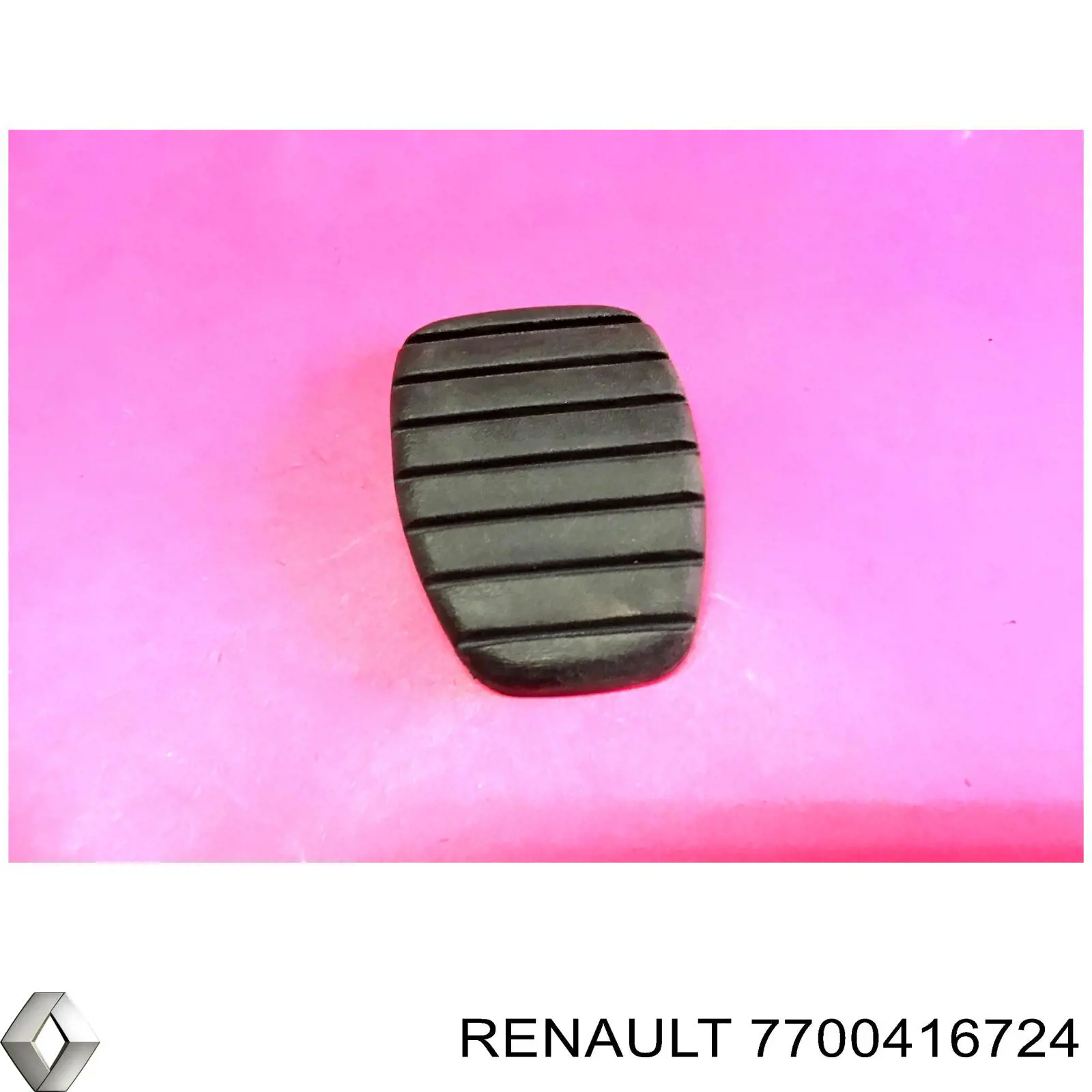 Накладка педали сцепления 7700416724 Renault (RVI)