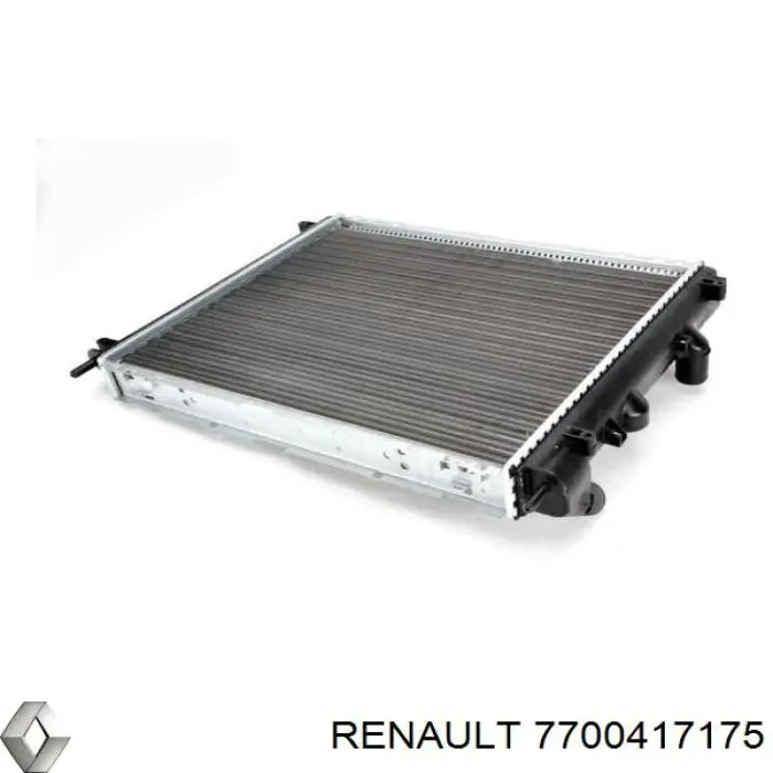 Радиатор охлаждения двигателя Renault (RVI) 7700417175 цена, от 56.86 USD