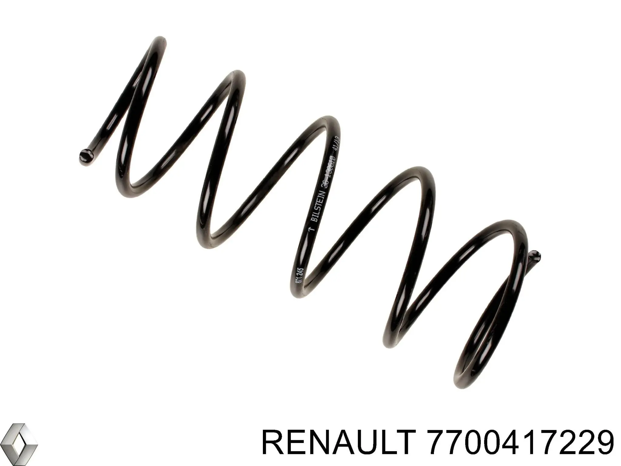 7700417229 Renault (RVI) пружина передняя