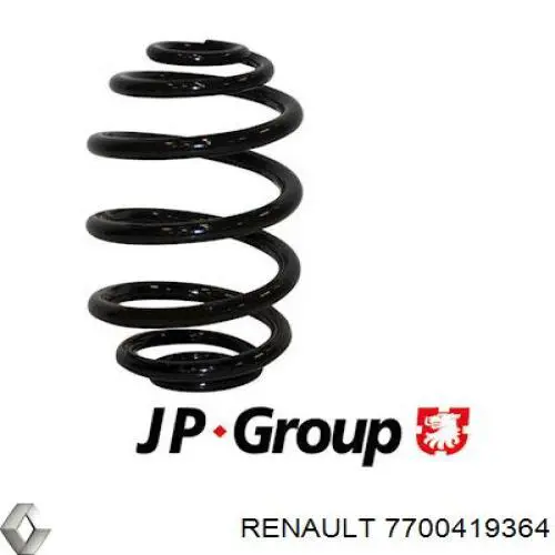 7700419364 Renault (RVI) Пружина подвески задняя