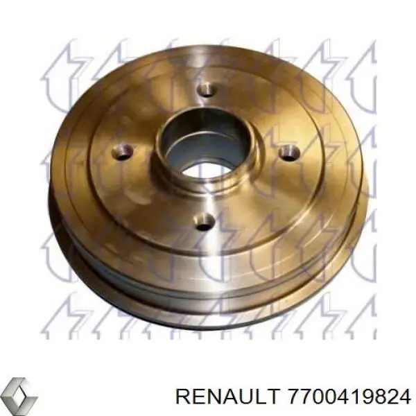 7700419824 Renault (RVI) барабан тормозной задний