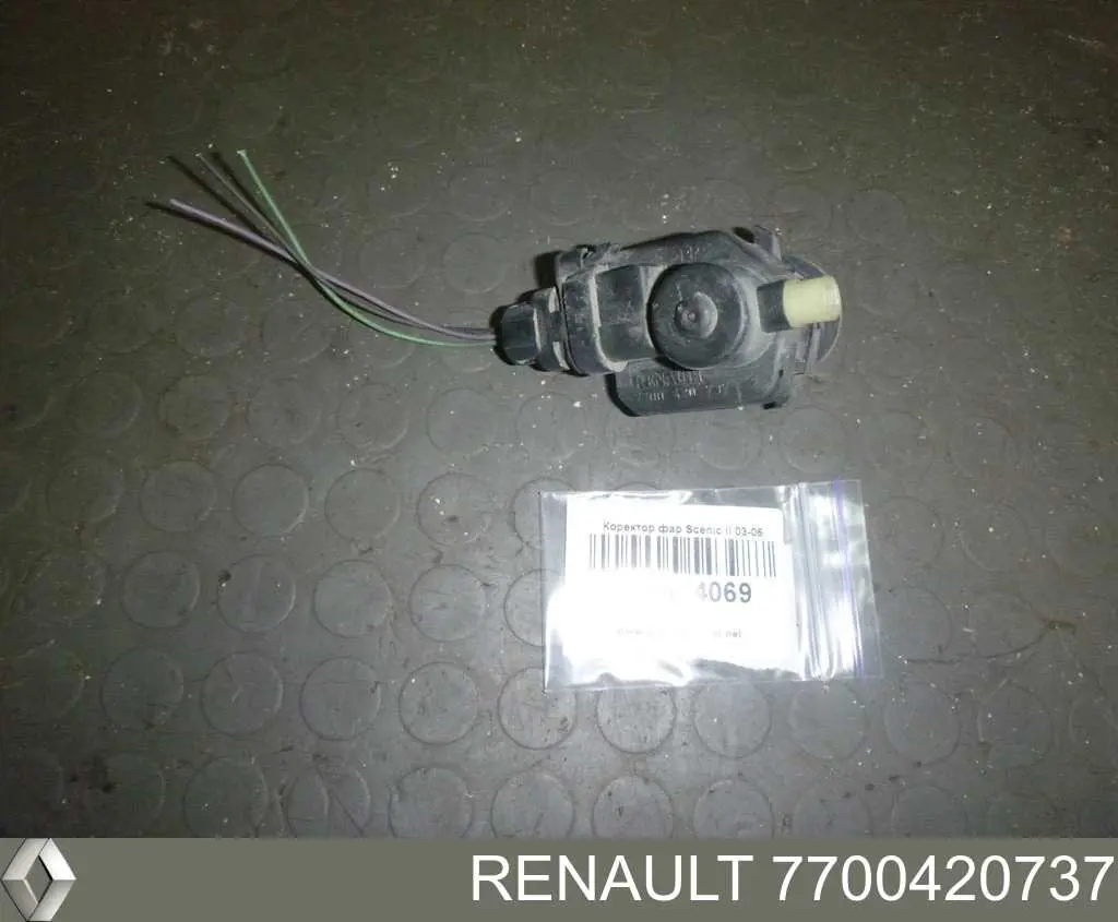 Corretor da luz Renault (RVI) 7700420737 preço, a partir de 100,67 USD