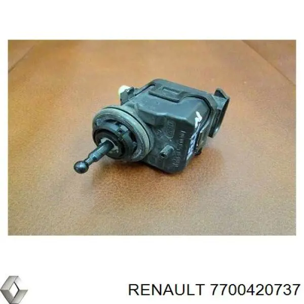 Elemento de regulación, regulación del alcance de faros 7700420737 Renault (RVI)