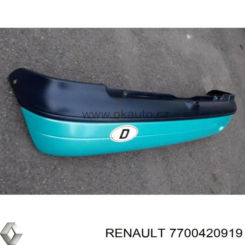 Бампер задний Renault (RVI) 7700420919 цена, от 78.21 USD