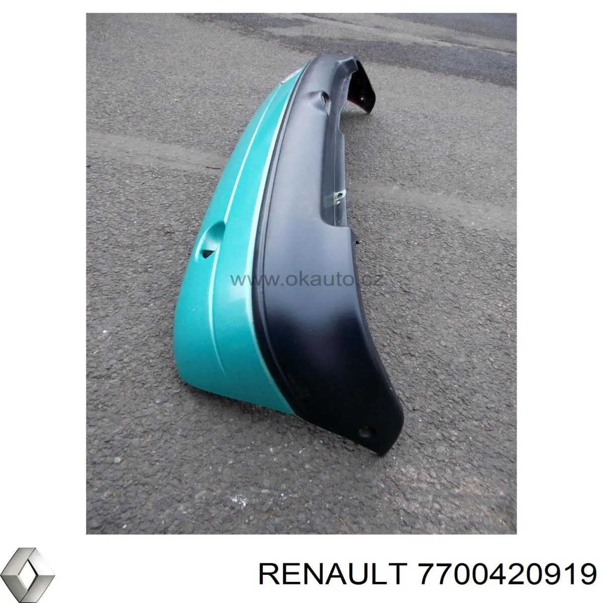 Купить 7700420919 Renault (RVI) Задний бампер