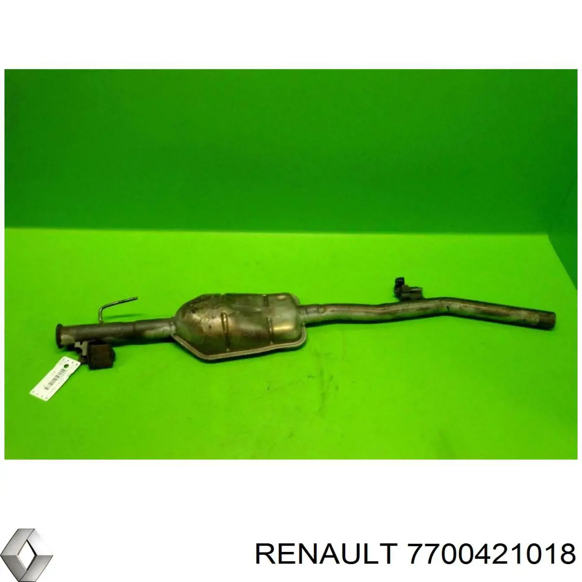 Глушитель, центральная часть 7700421018 Renault (RVI)