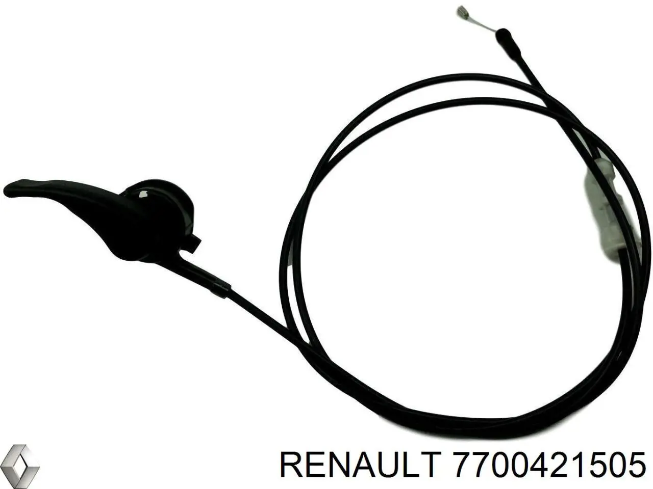 Трос открывания капота Renault (RVI) 7700421505 цена, от 25.34 USD