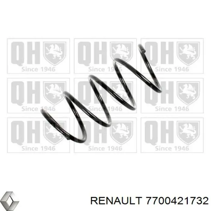Купить 7700421732 Renault (RVI) Винтовая пружина подвеска