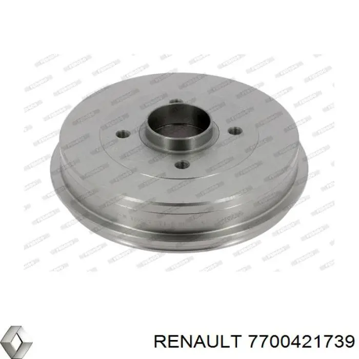 Купить 7700421739 Renault (RVI) Тормозной барабан