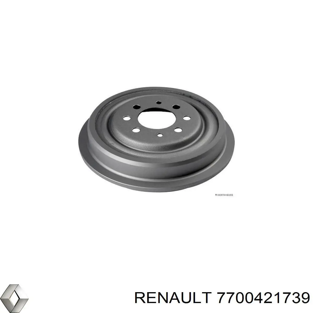 Тормозной барабан 7700421739 Renault (RVI)