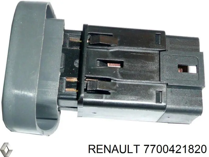 7700421820 Renault (RVI) botão de ativação do sinal de emergência