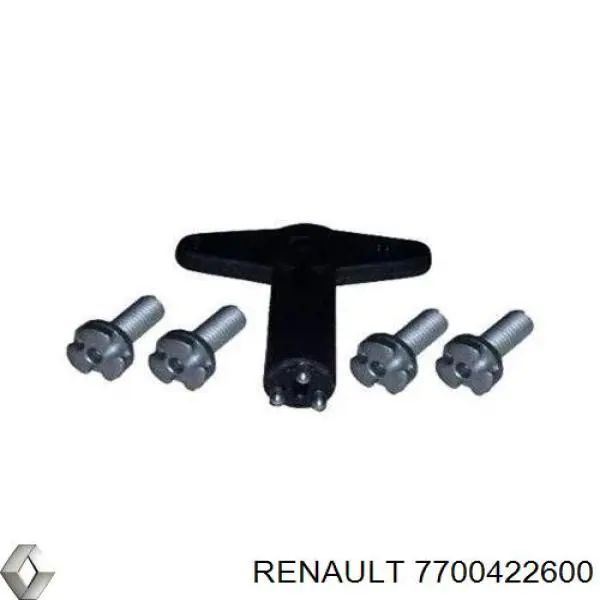 Колесный болт 7700422600 Renault (RVI)
