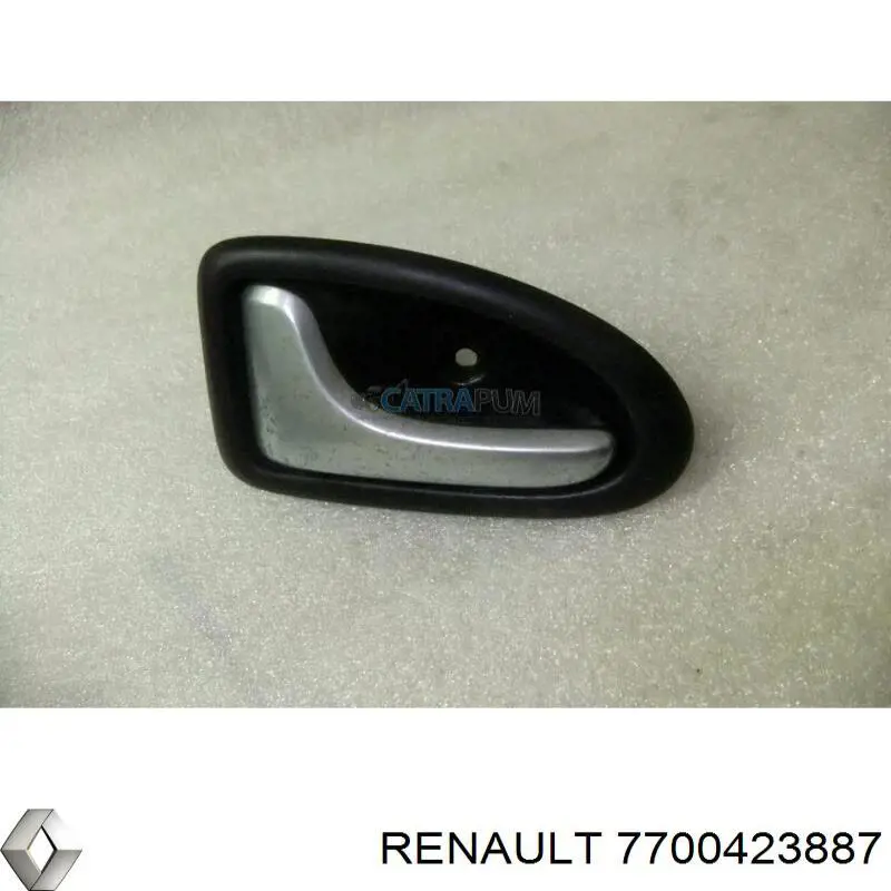 Ручка двери задней внутренняя левая Renault (RVI) 7700423887 цена, от 5.90 USD