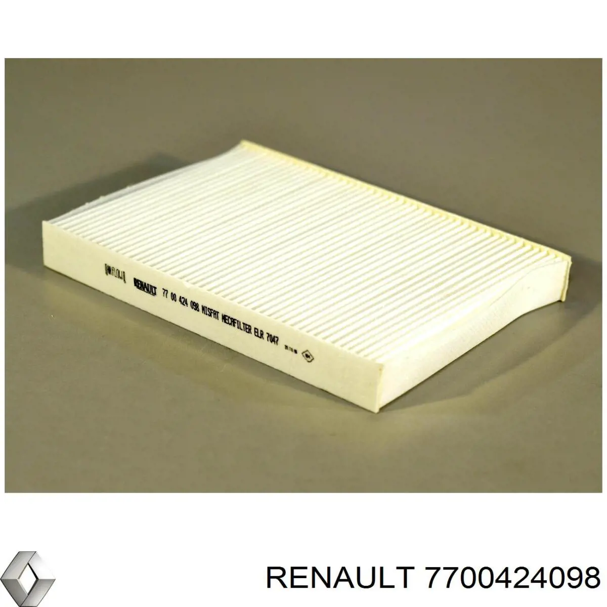 7700424098 Renault (RVI) фильтр салона
