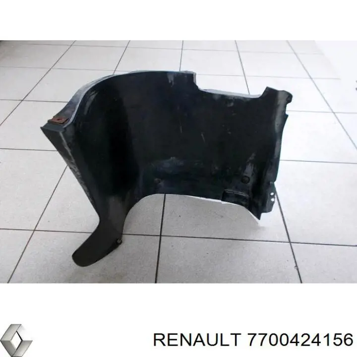 Подкрылок крыла переднего правый задний 7700424156 Renault (RVI)