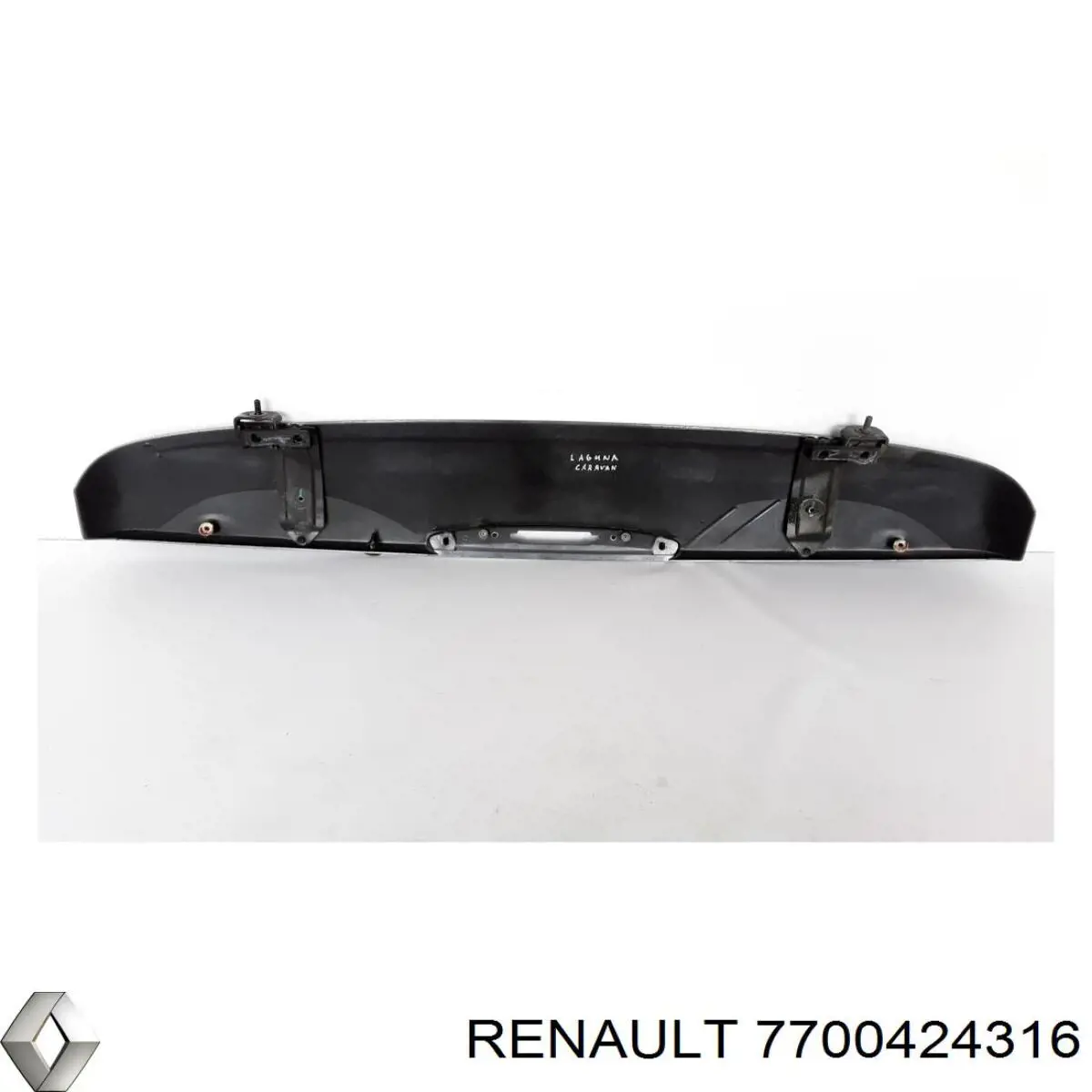 7700424316 Renault (RVI) spoiler de porta-malas (de 3ª/5ª porta traseira)
