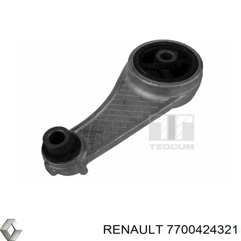 Задняя опора двигателя 7700424321 Renault (RVI)