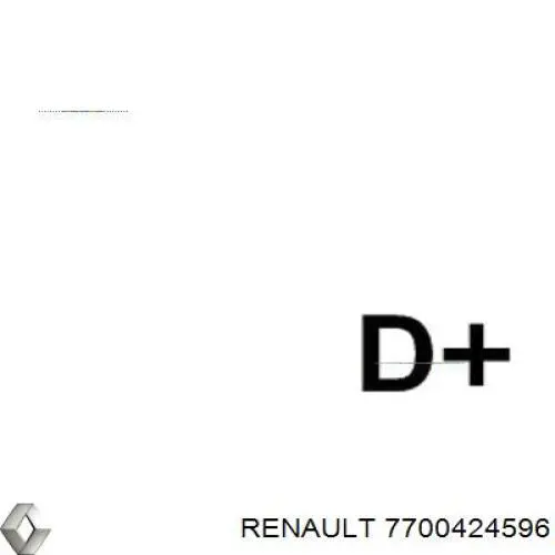 Генератор 7700424596 Renault (RVI)