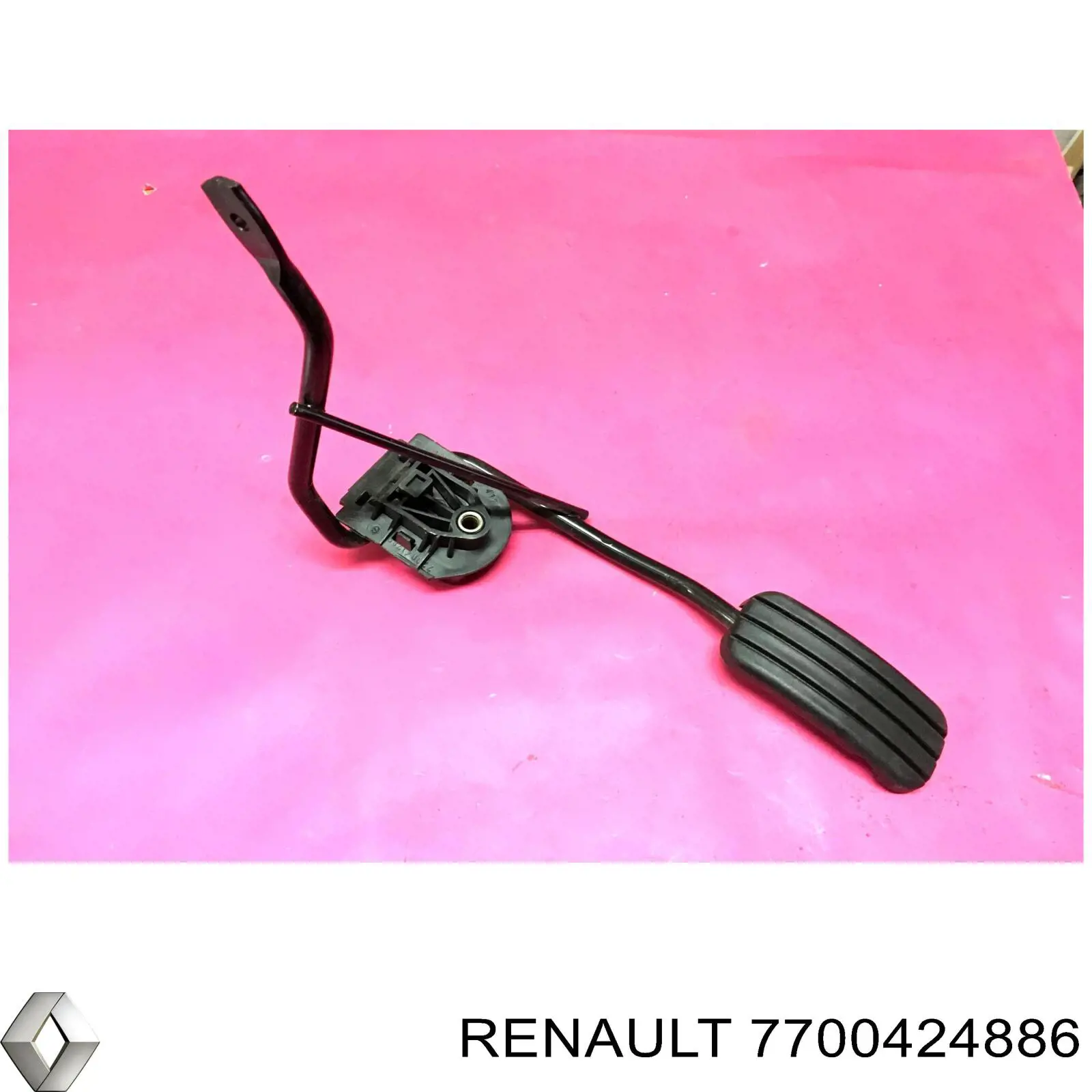 7700424886 Renault (RVI) трос/тяга газа (акселератора)