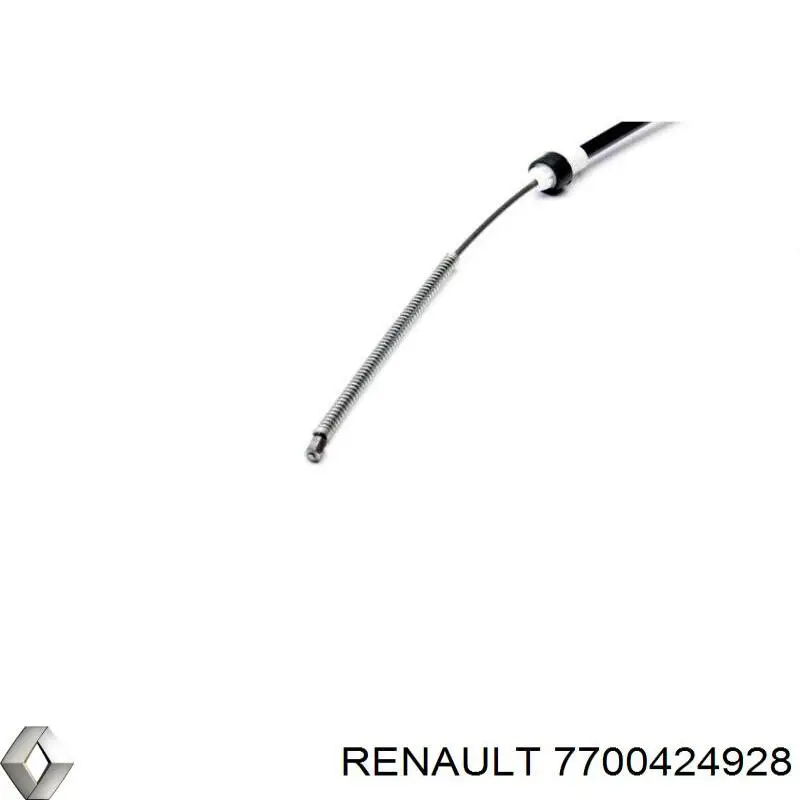 Купить 7700424928 Renault (RVI) Трос стояночного тормоза задний левый