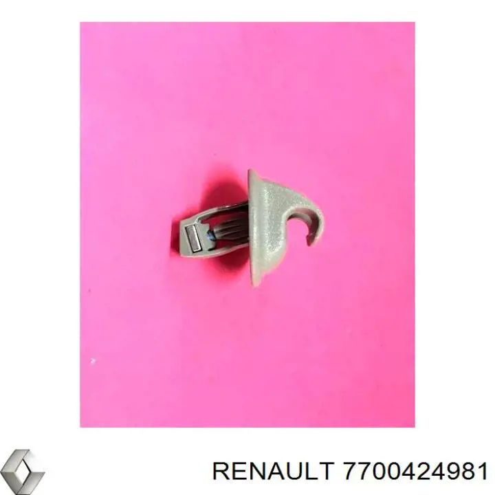 Фиксатор солнцезащитного козырька Renault (RVI) 7700424981