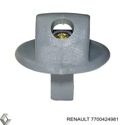 Купить 7700424981 Renault (RVI) Фиксатор солнцезащитного козырька