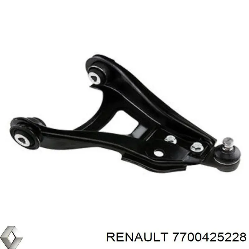 Купить 7700425228 Renault (RVI) Нижний правый рычаг передней подвески