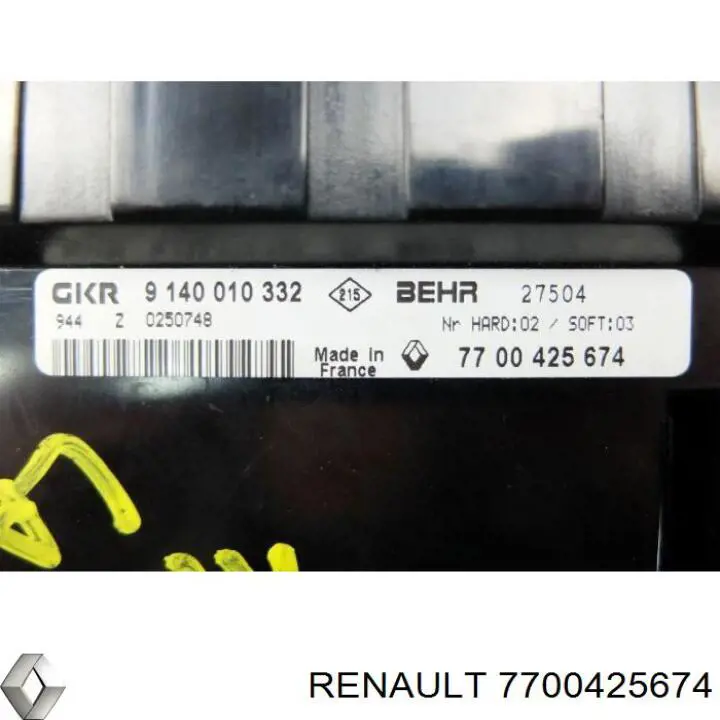 Регулятор вентилятора отопителя Renault Laguna I хэтчбек (B56, 556) (1993 - 2002) цена, от 13.95 USD