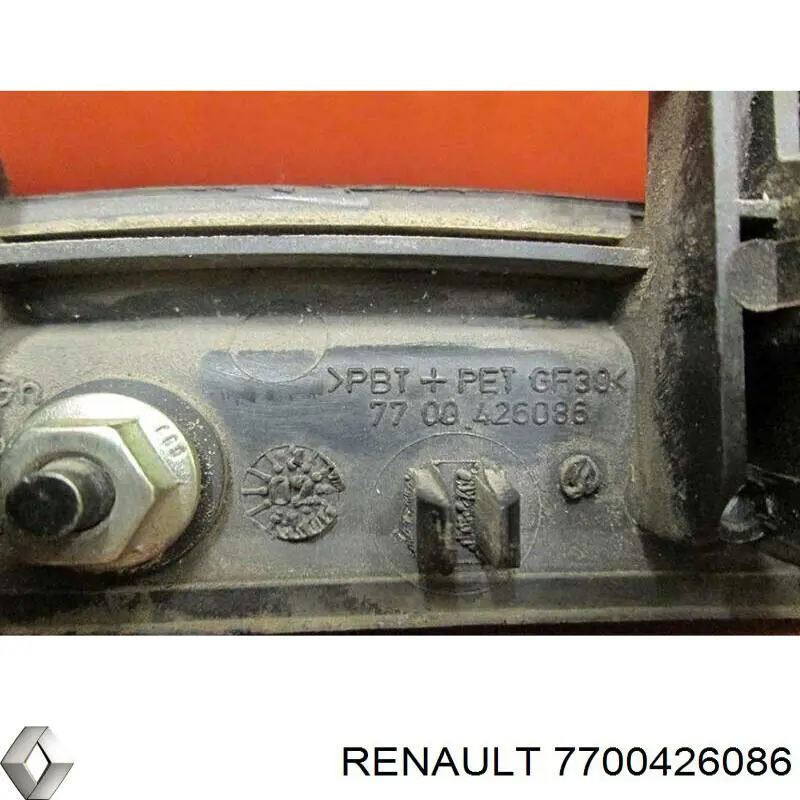 Ручка левой двери наружная Renault (RVI) 7700426086 цена, от 5.13 USD