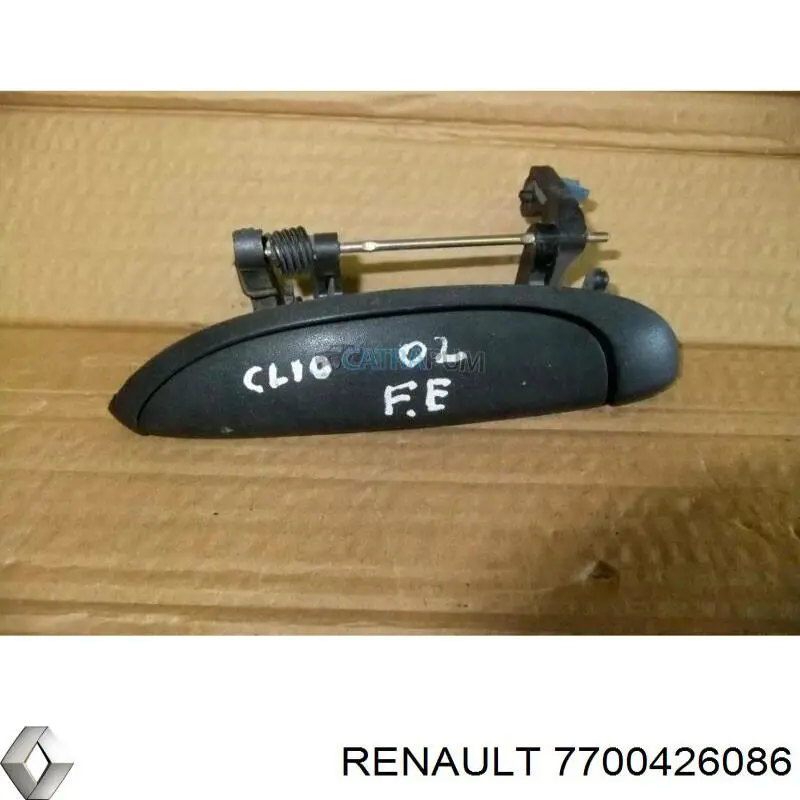 Купить 7700426086 Renault (RVI) Ручка задней левой двери