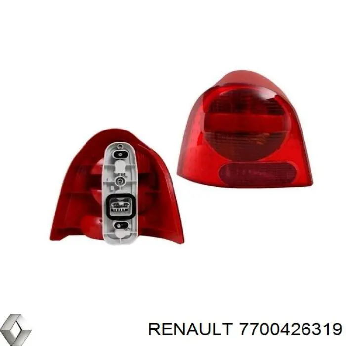 7700426319 Renault (RVI) задний левый внешний фонарь