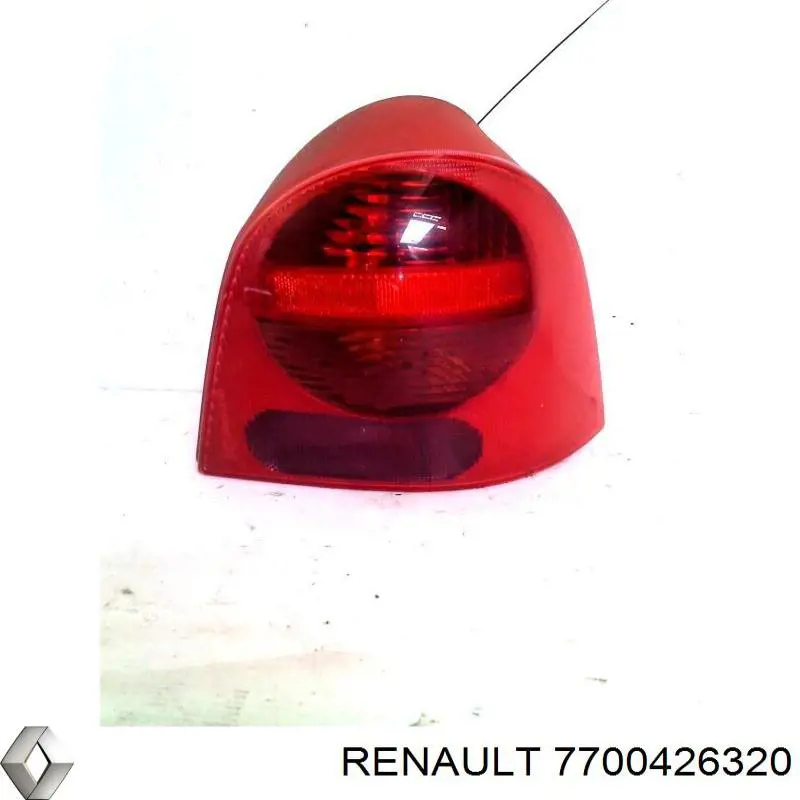 Купить 7700426320 Renault (RVI) Фонарь задний правый, внешний