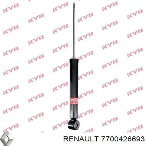 7700426693 Renault (RVI) амортизатор задний