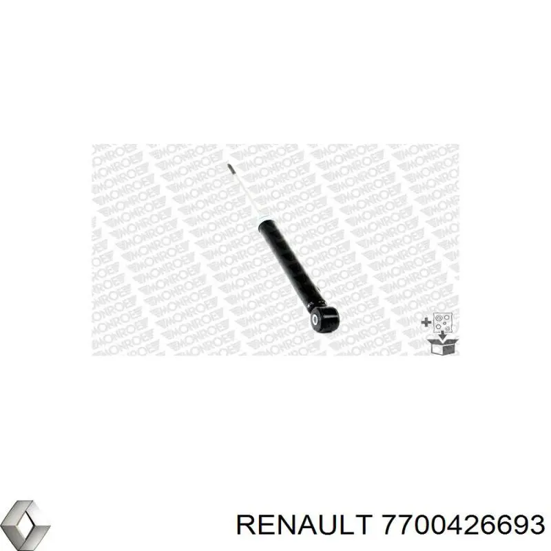 Стойка амортизатора задняя Renault (RVI) 7700426693 цена, от 41.12 USD