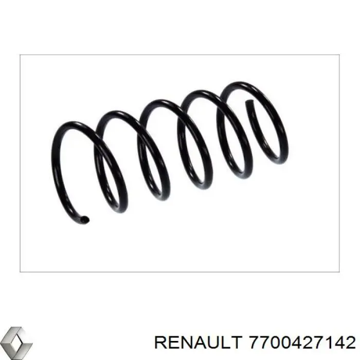 Передняя пружина 7700427142 Renault (RVI)