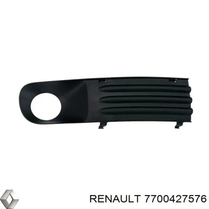 Молдинг бампера заднего левый 7700427576 Renault (RVI)
