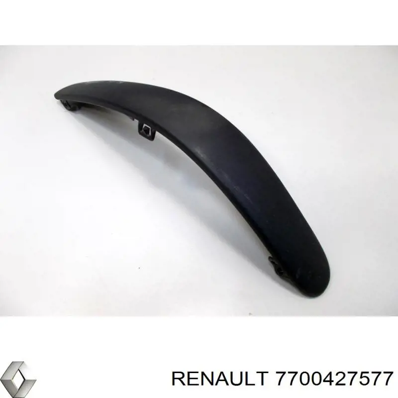 7700427577 Renault (RVI) moldura direita do pára-choque traseiro