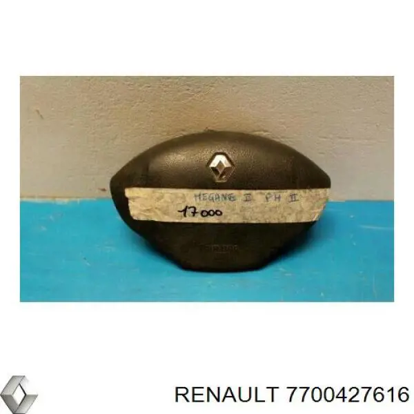 Cinto de segurança (AIRBAG) de condutor para Renault Megane (EA0)