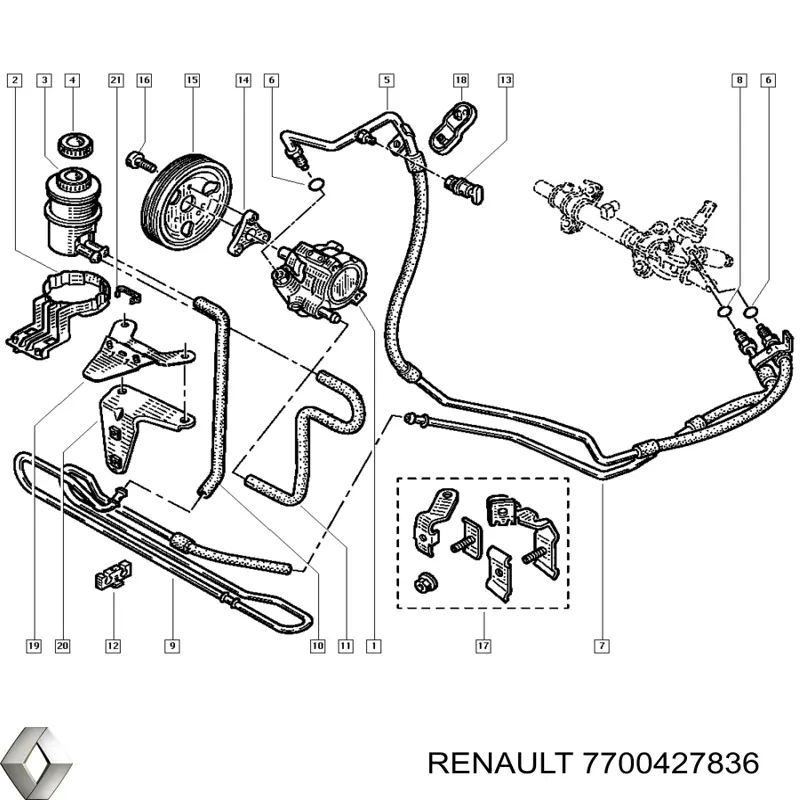 Купить 7700427836 Renault (RVI) 
