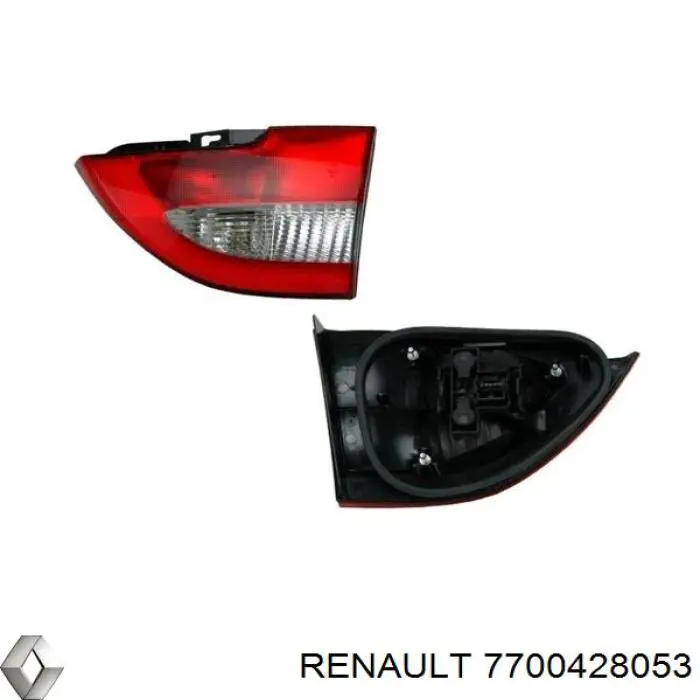Lanterna traseira direita interna para Renault Megane (LA0)