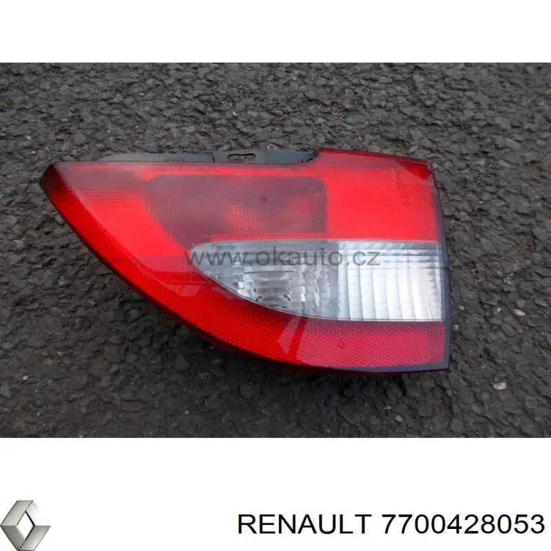 Фонарь задний правый, внутренний Renault (RVI) 7700428053 цена, от 23.25 USD