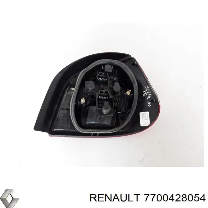 Фонарь задний левый 7700428054 Renault (RVI)