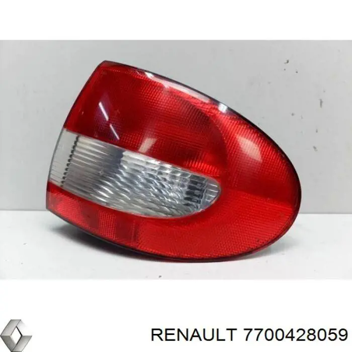Купить 7700428059 Renault (RVI) Фонарь задний правый, внешний