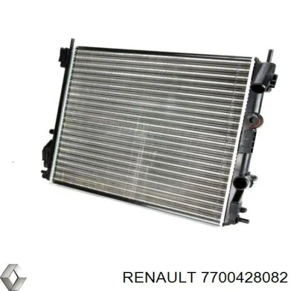 Радиатор охлаждения двигателя Renault (RVI) 7700428082 цена, от 39.19 USD