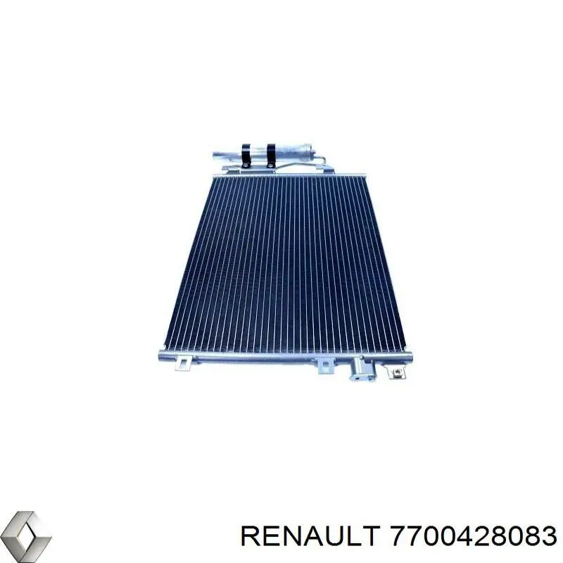7700428083 Renault (RVI) радиатор кондиционера